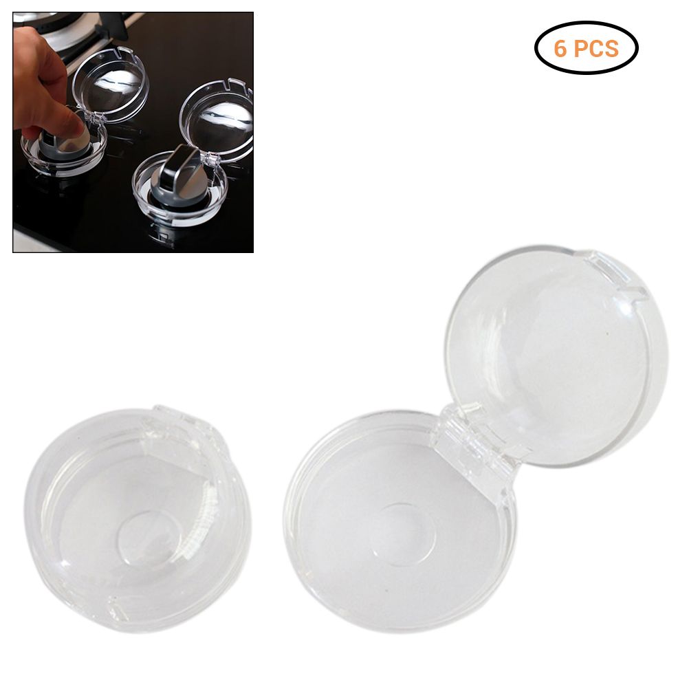 Child Safety Stove Knob Covers (6-Pack) – Heat Resistant Guards – photo 3 of 5