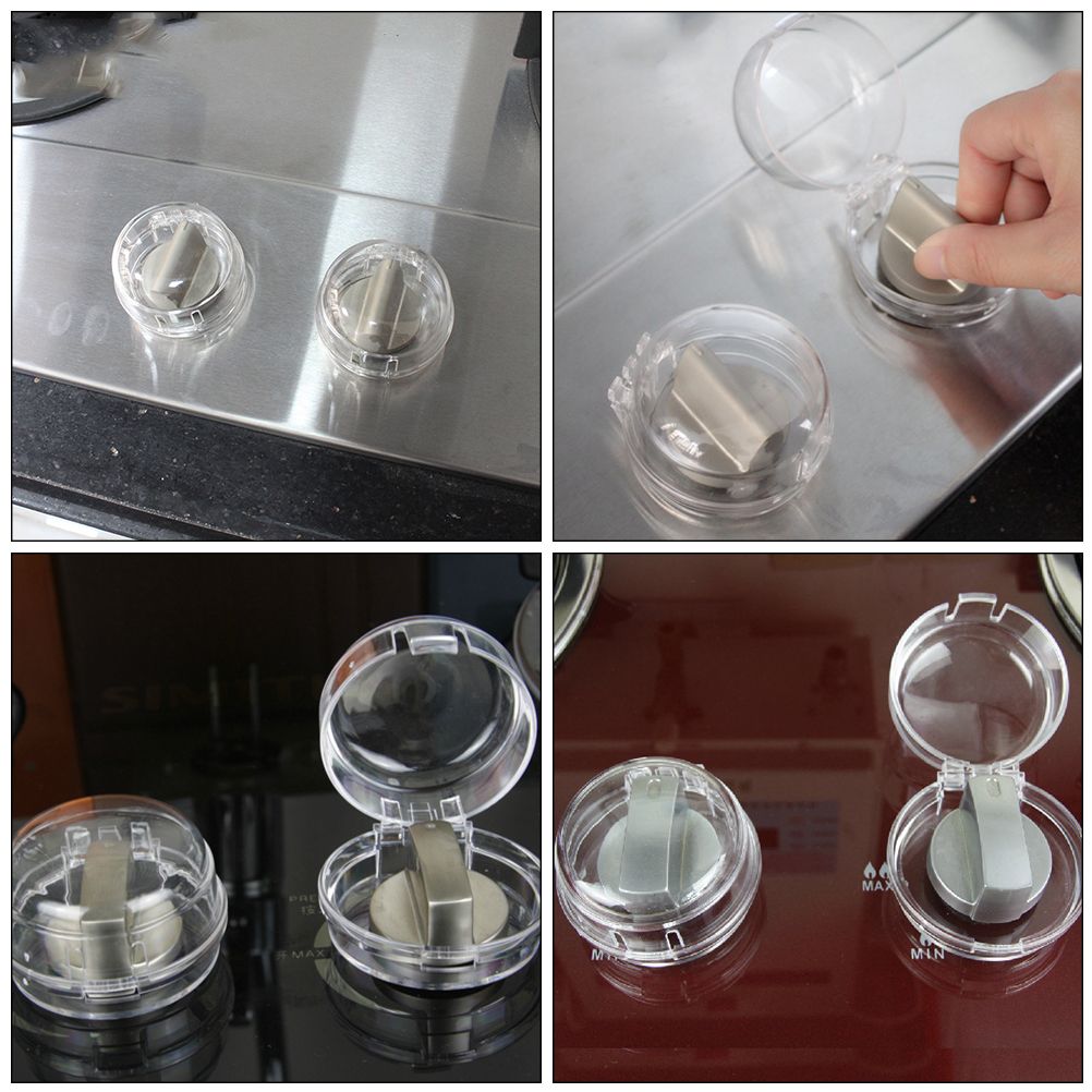 Child Safety Stove Knob Covers (6-Pack) – Heat Resistant Guards – photo 5 of 5