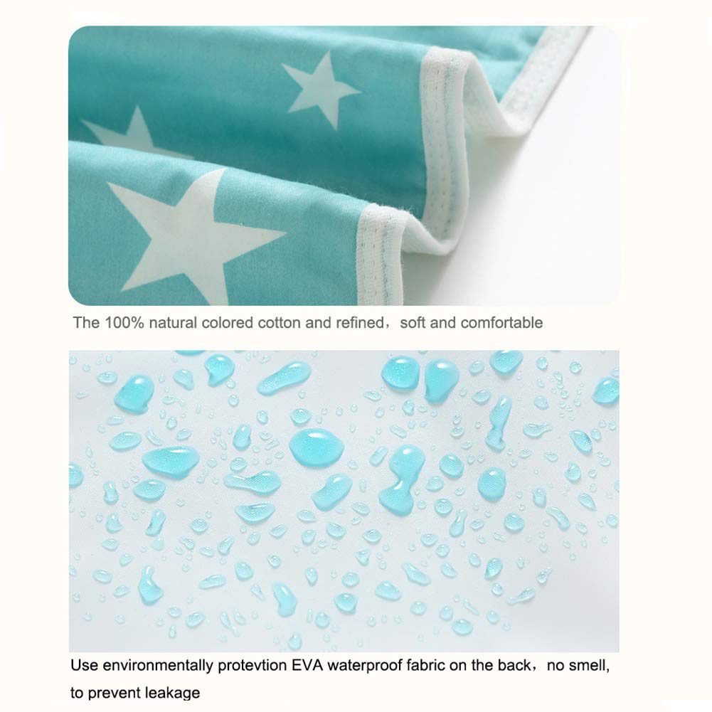 Waterproof Baby Crib Pad (2-Pack) – Leak-Proof Mattress Protector