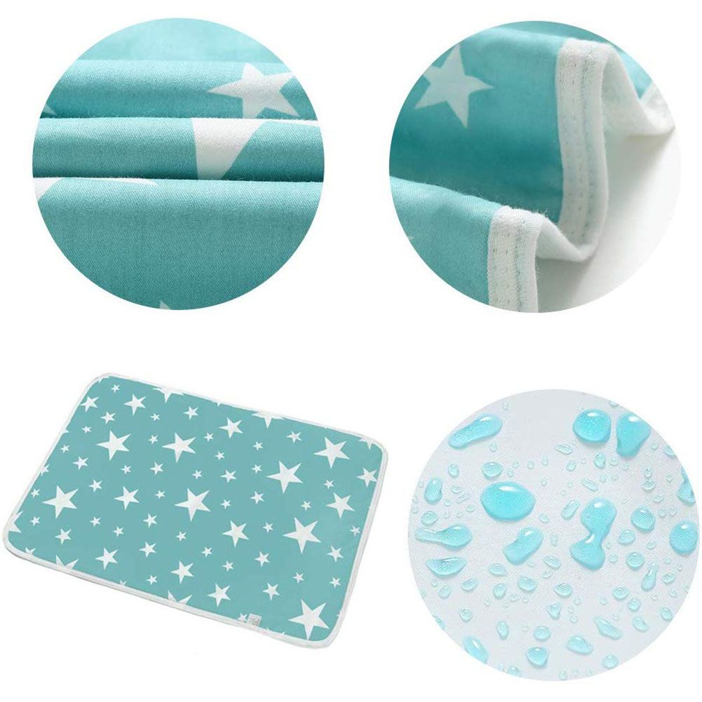 Waterproof Baby Crib Pad (2-Pack) – Leak-Proof Mattress Protector