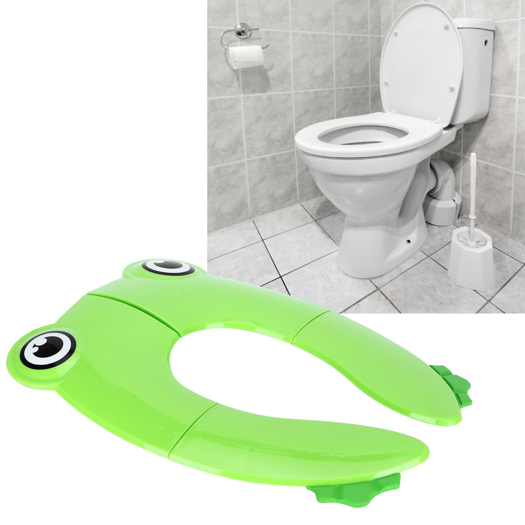 Folding Potty Training Seat Pad – Portable, Non-Slip, Green