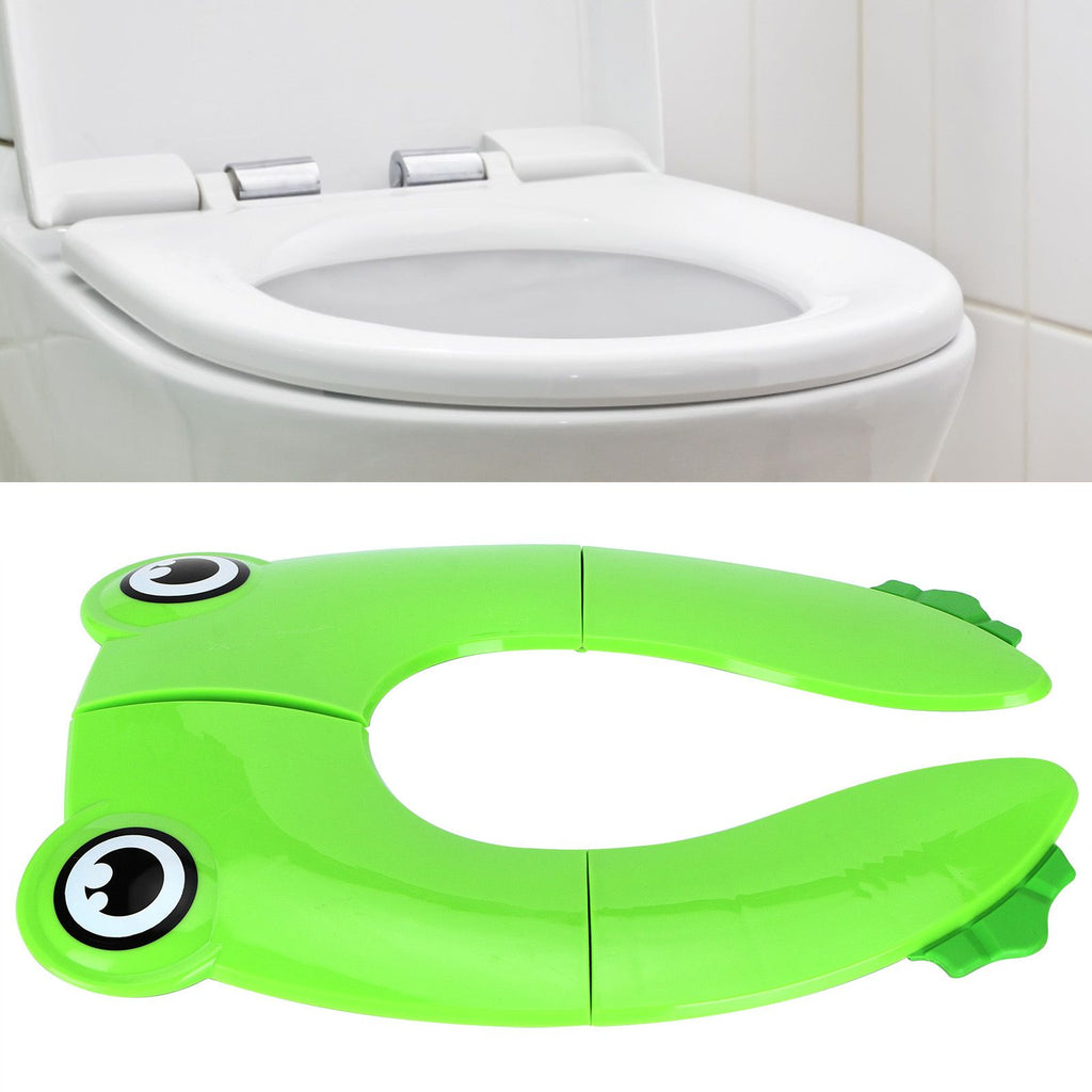 Folding Potty Training Seat Pad – Portable, Non-Slip, Green