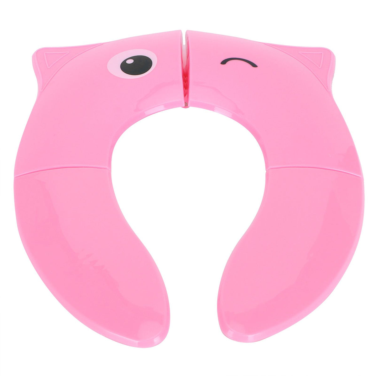 Folding Potty Training Seat Pad – Portable, Non-Slip, Pink – photo 2 of 5