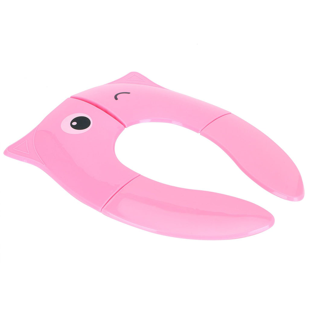 Folding Potty Training Seat Pad – Portable, Non-Slip, Pink – photo 4 of 5