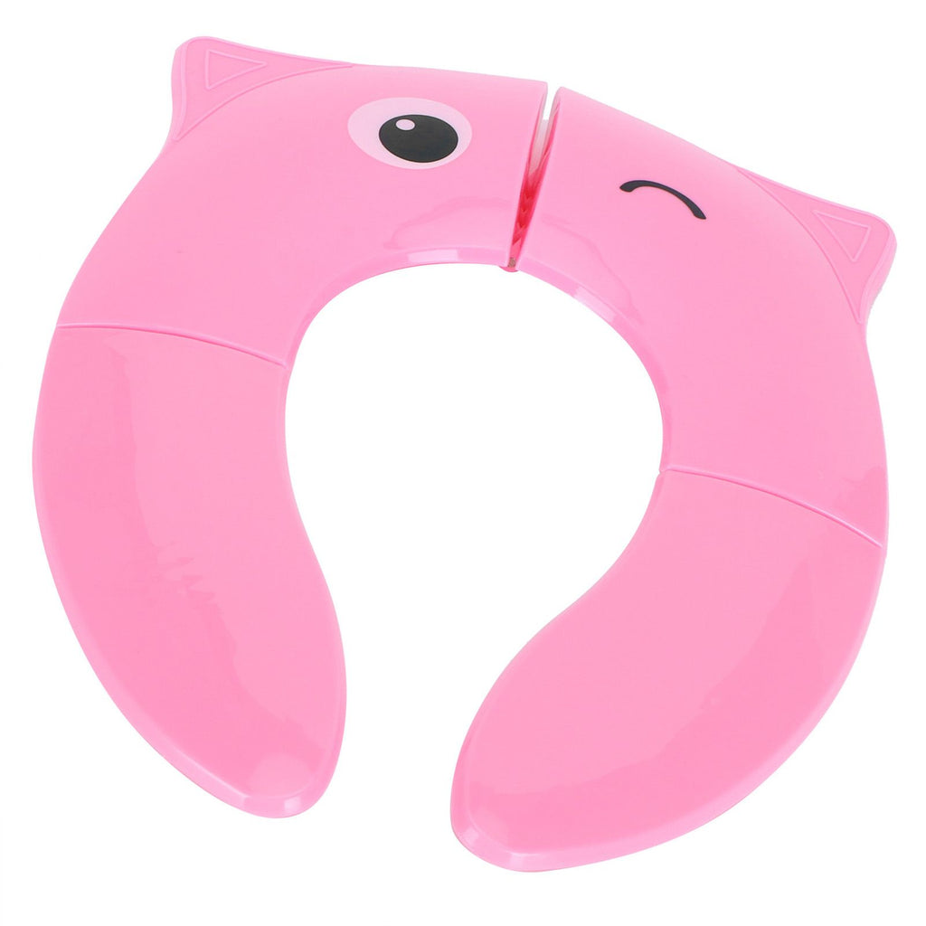 Folding Potty Training Seat Pad – Portable, Non-Slip, Pink