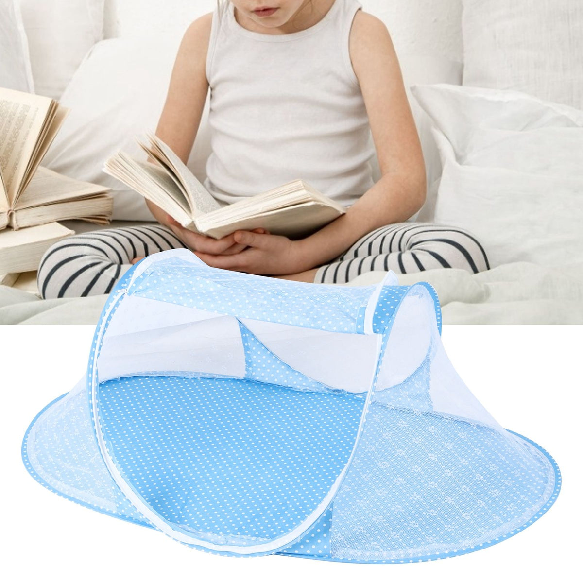 Mosquito Net for Baby Crib – Folding, Portable Bedding