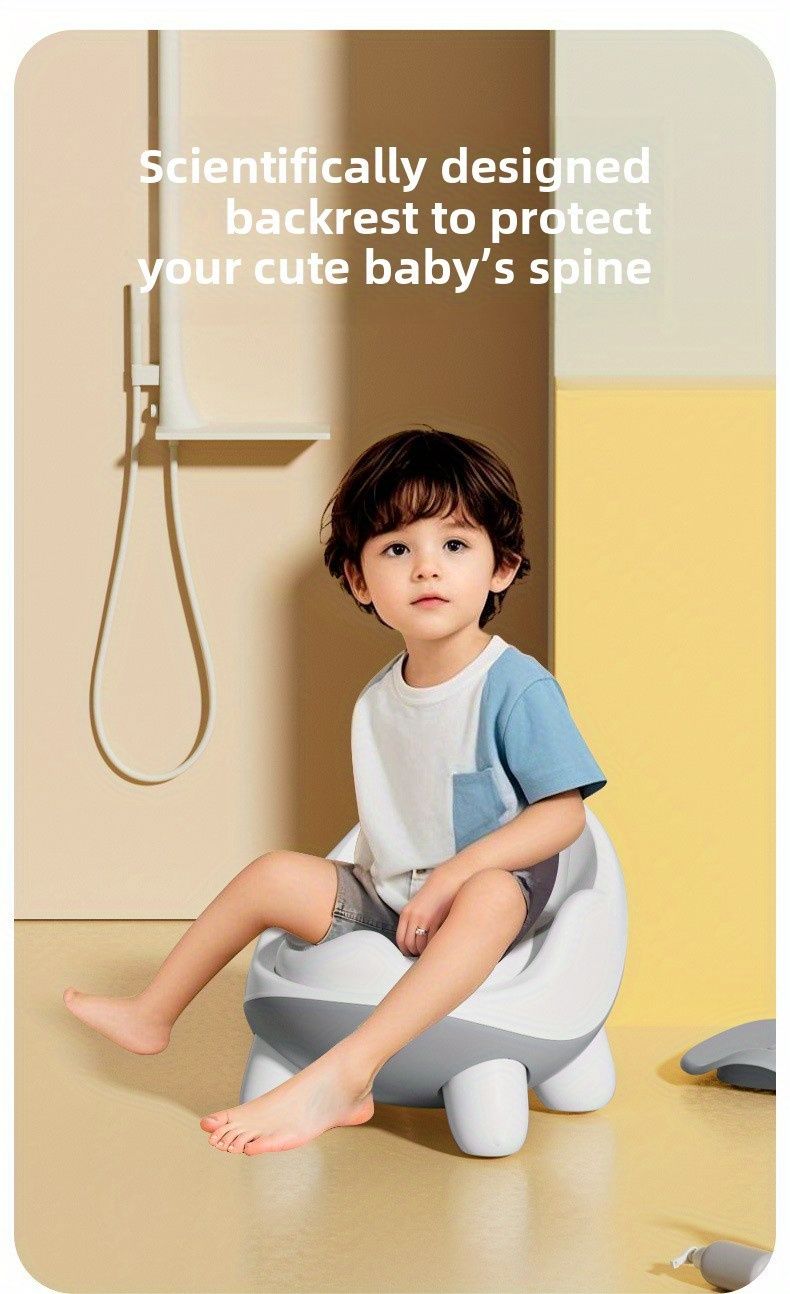 Ergonomic Baby Potty Training Chair – Toddler Toilet Seat, Blue/Pink – photo 4 of 4