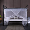Mosquito Net for Bed – 4-Corner Canopy, Lace, White – photo 1 of 5