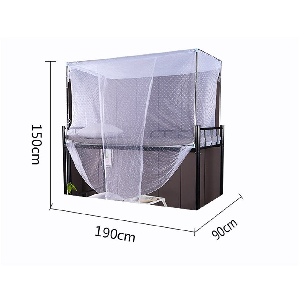 Mosquito Net for Bed – 4-Corner Canopy, Lace, White – photo 3 of 5