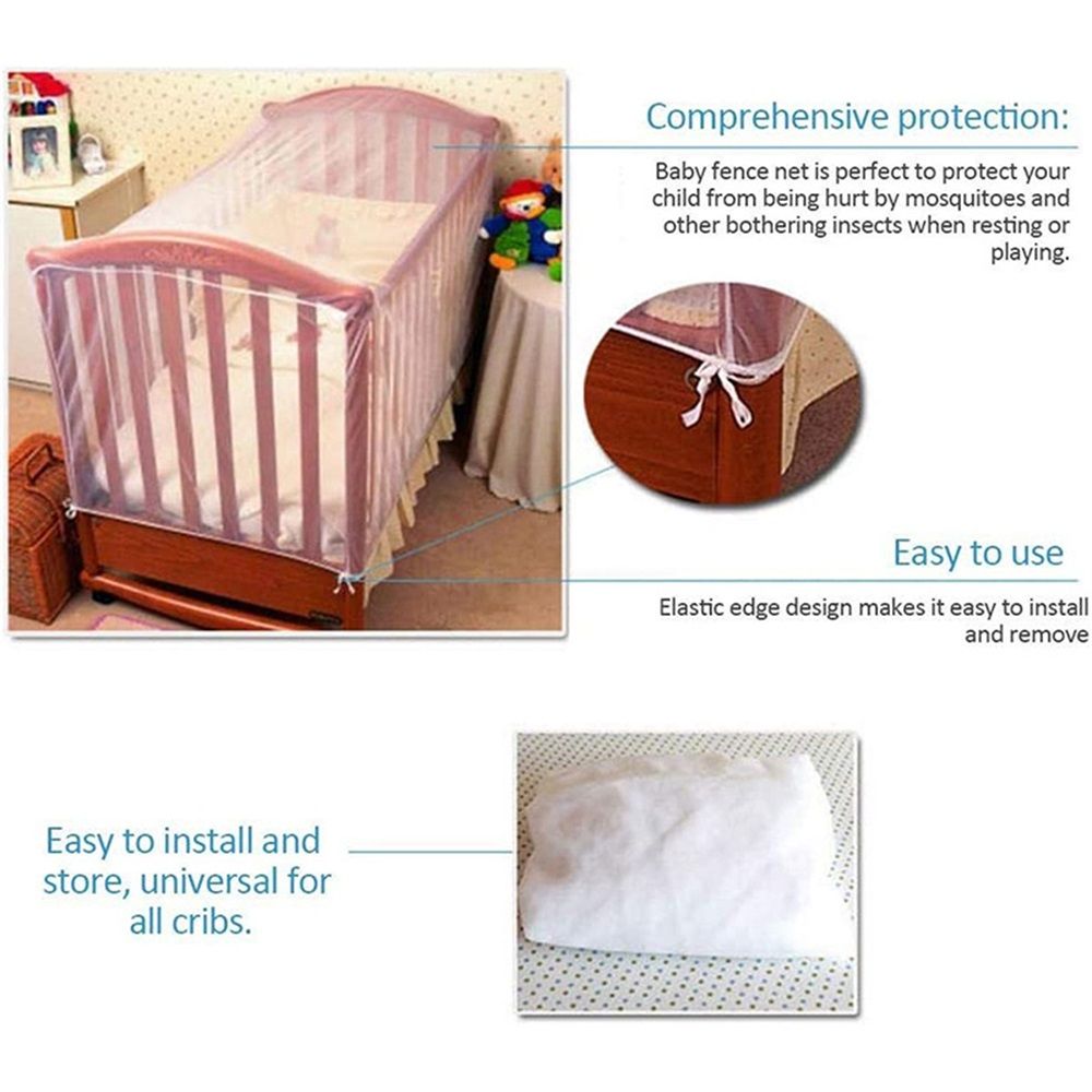 Baby Crib Tent Canopy – Anti-Climb & Insect Cover – photo 2 of 5
