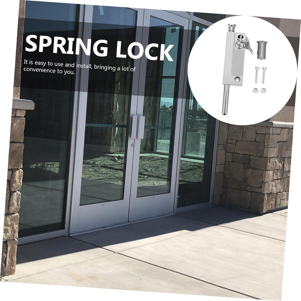 Spring Latch Door Lock – Concealed Safety Bolt – photo 3 of 4