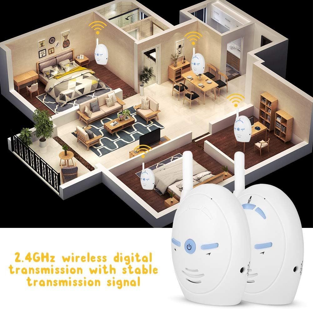 Wireless Audio Baby Monitor – Two-Way Talk, Nanny Intercom – photo 4 of 4