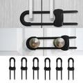 Child Safety Cabinet Locks (6-Pack) – Adjustable U-Shaped, Baby Proofing – photo 1 of 5