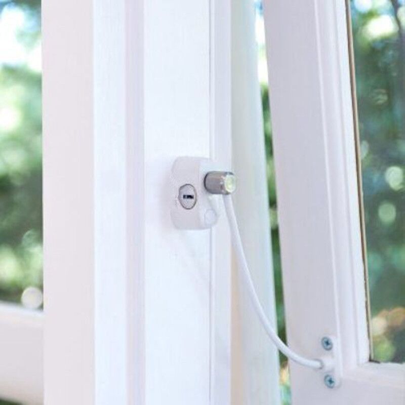 Child Safety Window Restrictor Lock – Casement, Black – photo 3 of 5