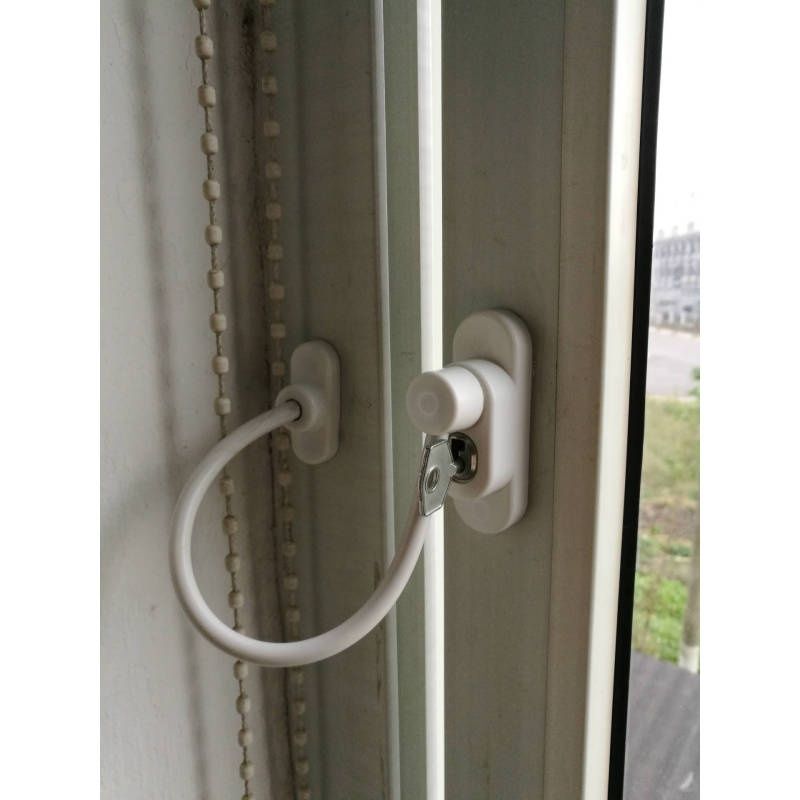 Child Safety Window Restrictor Lock – Casement, Black – photo 5 of 5