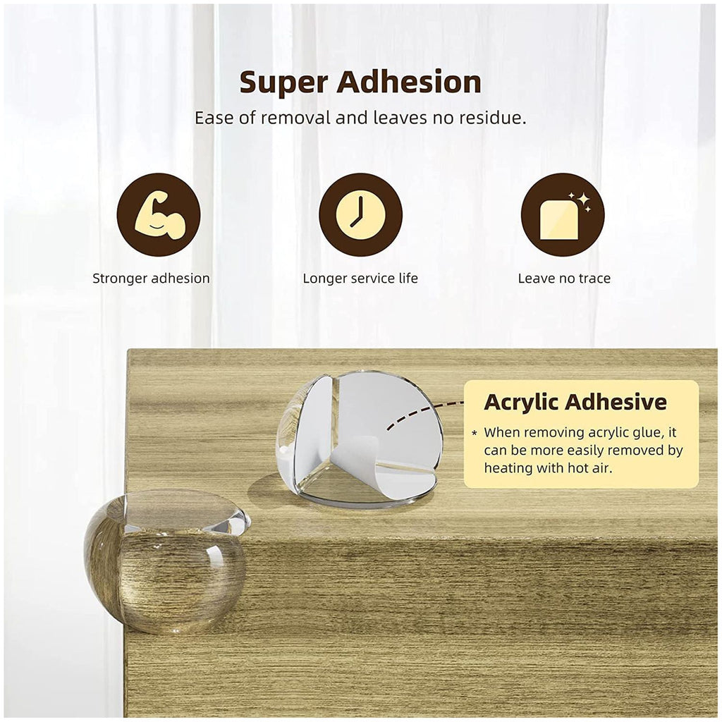 Baby Proofing Corner Protectors (12-Pack) – Bumper & Cushion Guards – photo 4 of 5