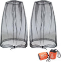Mosquito Head Net (2-Pack) – Face & Neck Cover for Outdoors, Black – photo 1 of 5