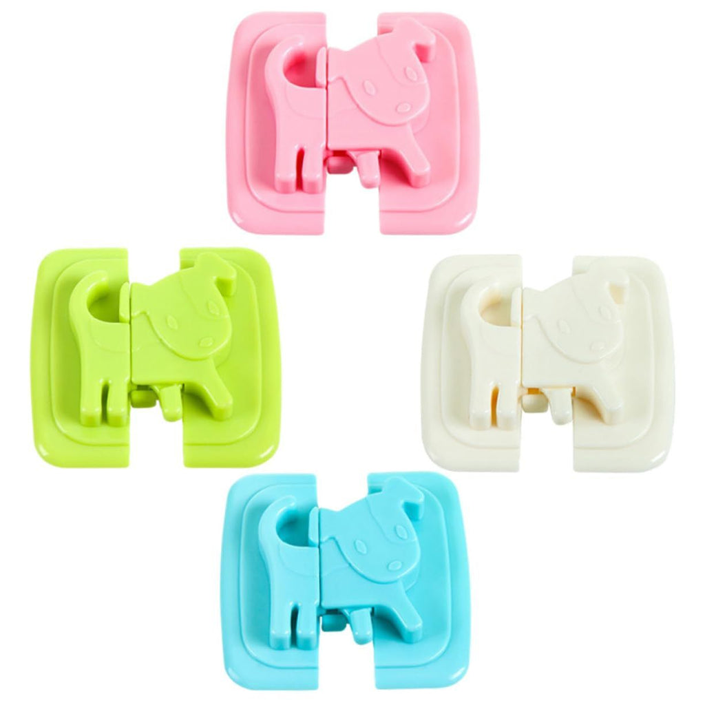 Anti-Pinch Child Safety Locks (4-Pack) – Fridge, Toilet & Cupboard – photo 1 of 5