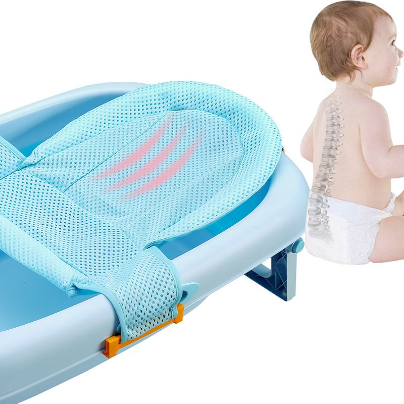 Baby Bath Support Pad – Cushioned Bathtub Seat Net – photo 3 of 5