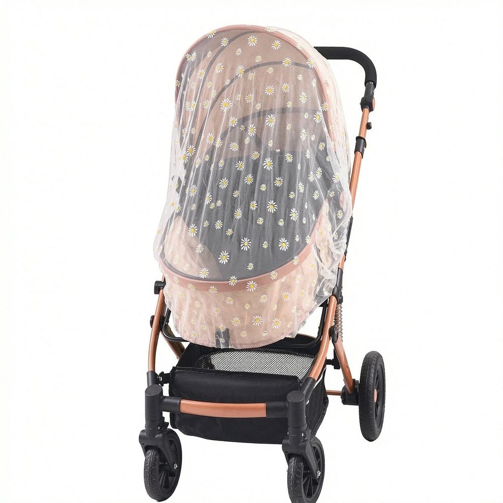Mosquito Net for Stroller – Daisy Print, Fits Bassinets & Mini Cribs – photo 1 of 5