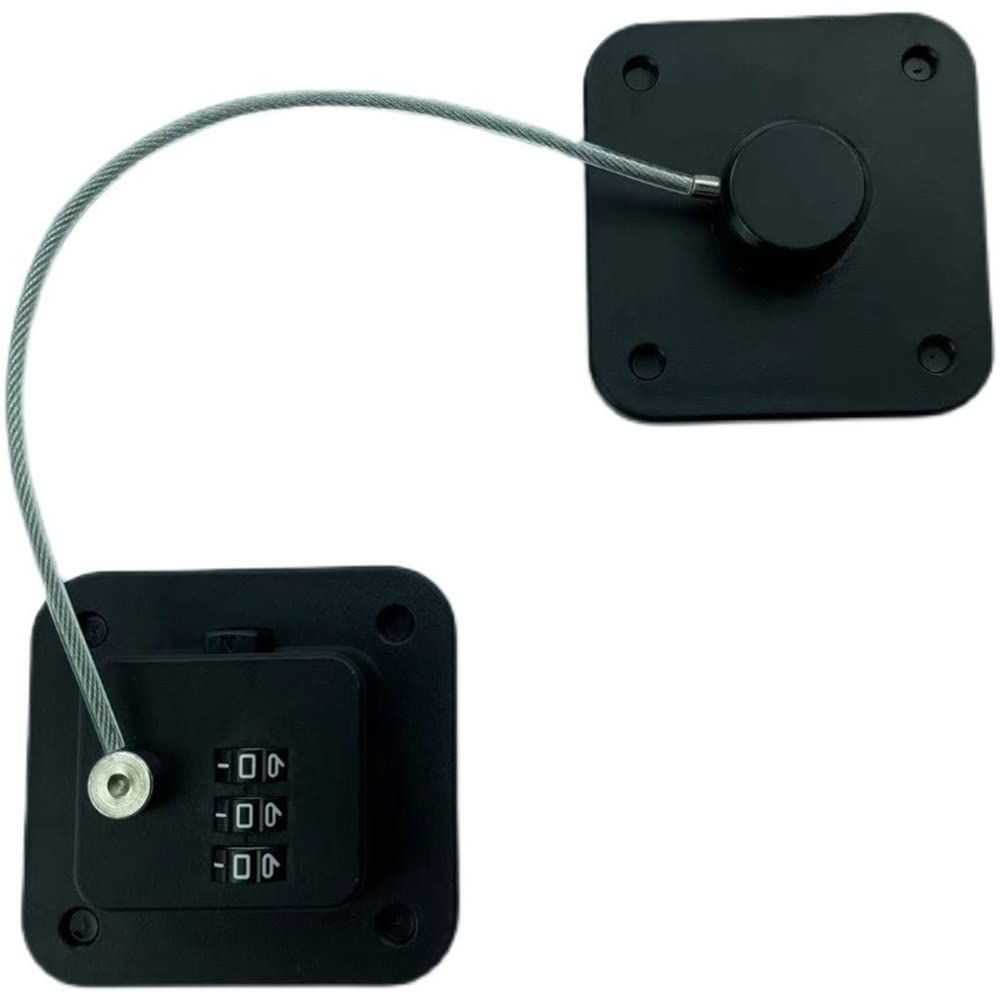 Digital Combination Refrigerator Lock – Child Safety, Black – photo 4 of 5