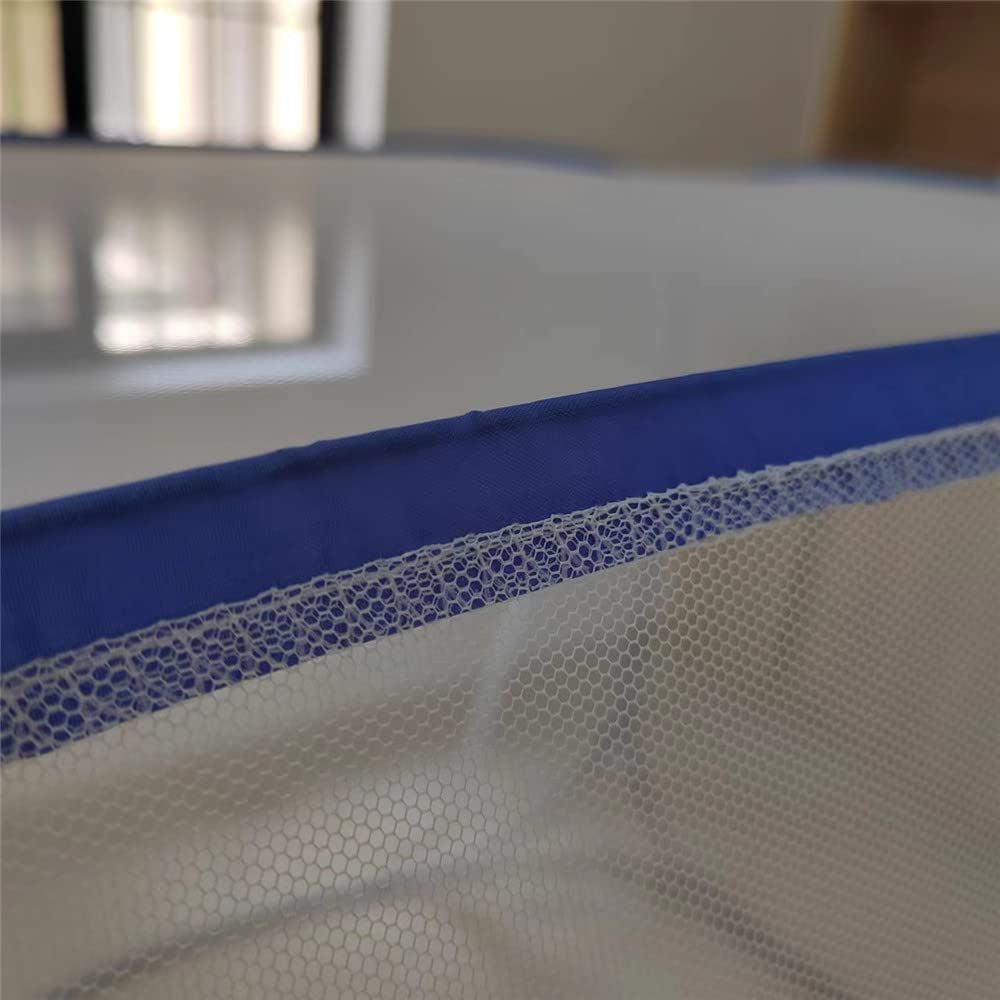 Pop-Up Mosquito Net for Bed & Patio – King Size Tent, Blue – photo 5 of 5