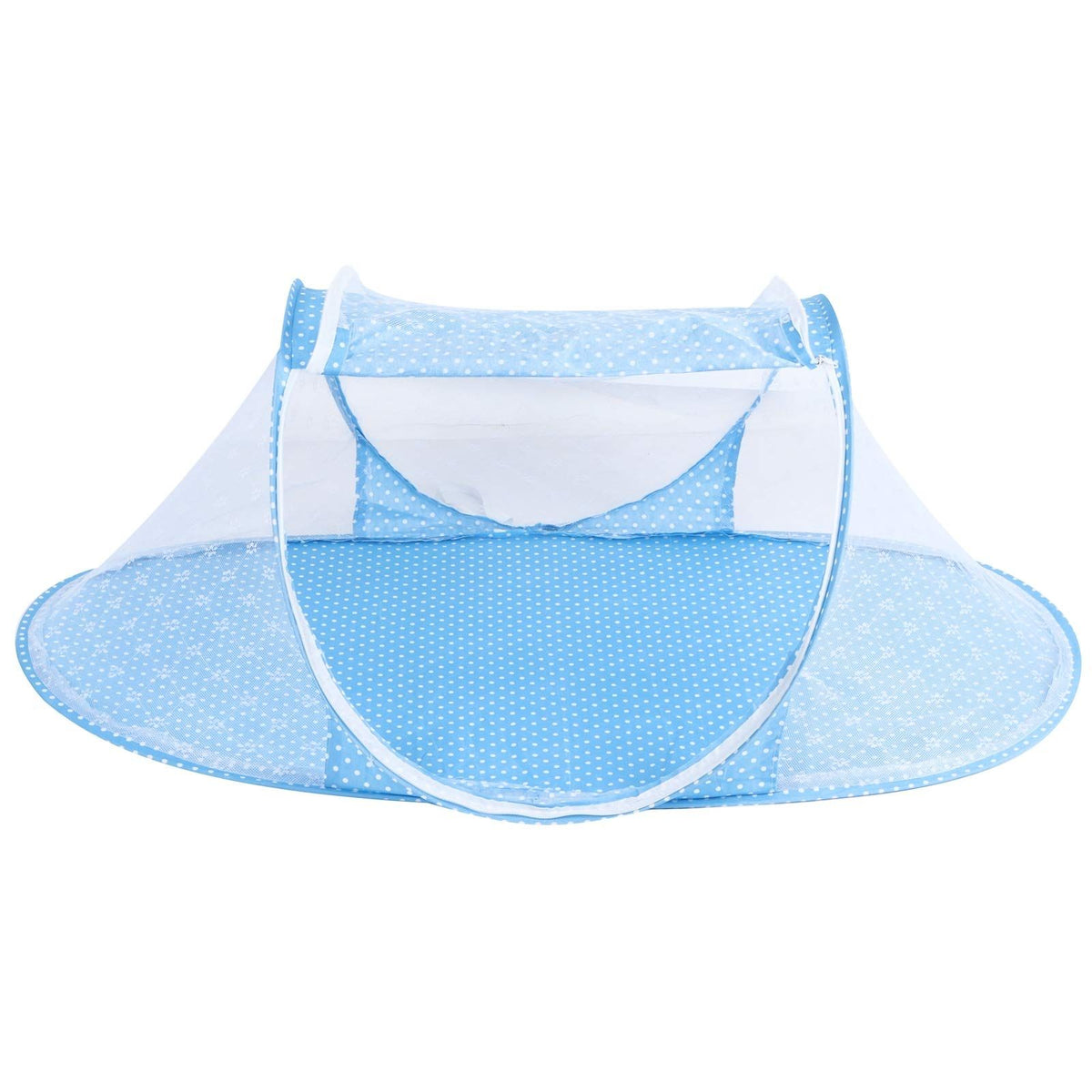 Mosquito Net for Baby Crib – Folding, Portable, Blue – photo 1 of 5