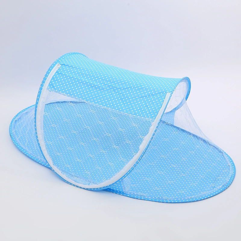 Mosquito Net for Baby Crib – Folding, Portable, Blue – photo 2 of 5