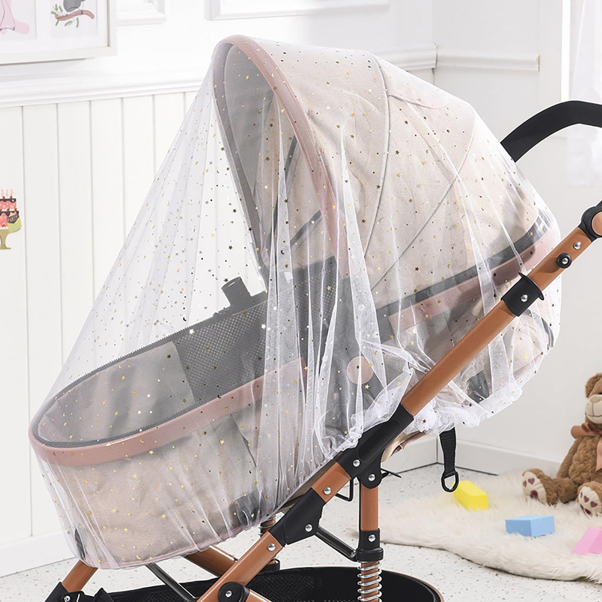 Mosquito Net for Stroller – Portable, Fits Bassinets & Mini Cribs – photo 1 of 5