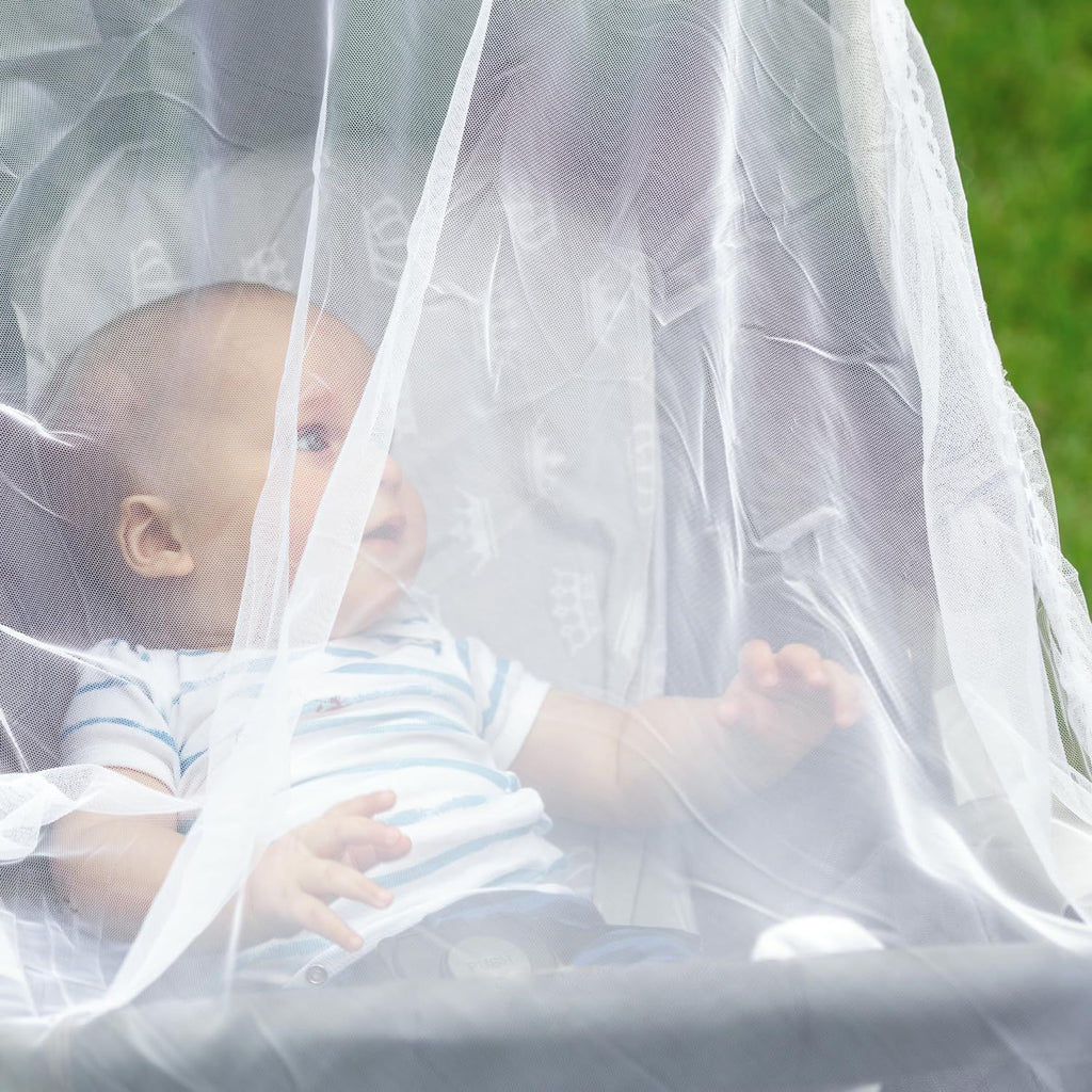 Mosquito Net for Crib – Fits Strollers, Bassinets & Pack N Plays – photo 4 of 5