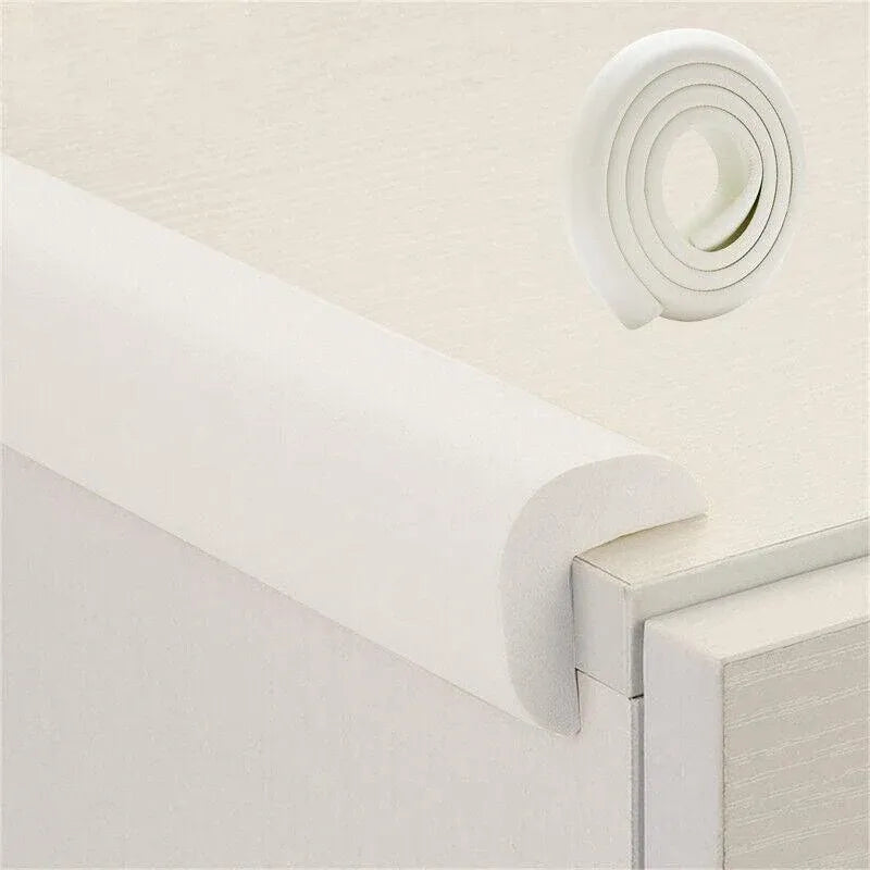 Foam Edge Guard Strip – Desk & Table Corner Protector, Pink