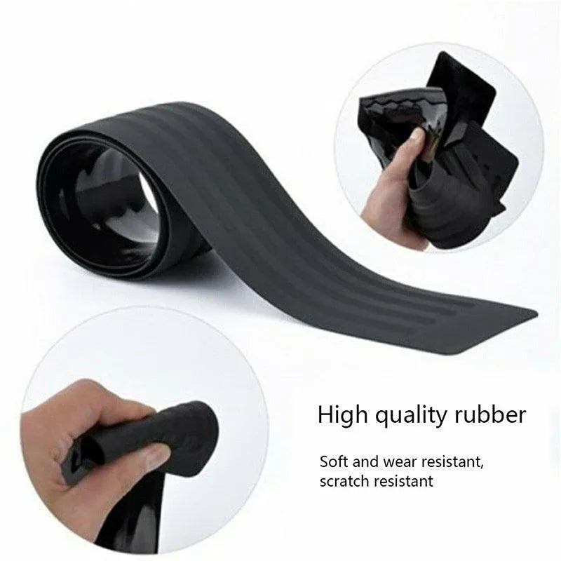 Car Trunk Edge Protector – Rubber Bumper Guard, No-Scratch