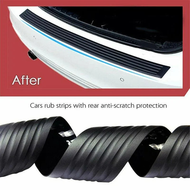 Car Trunk Edge Protector – Rubber Bumper Guard, No-Scratch