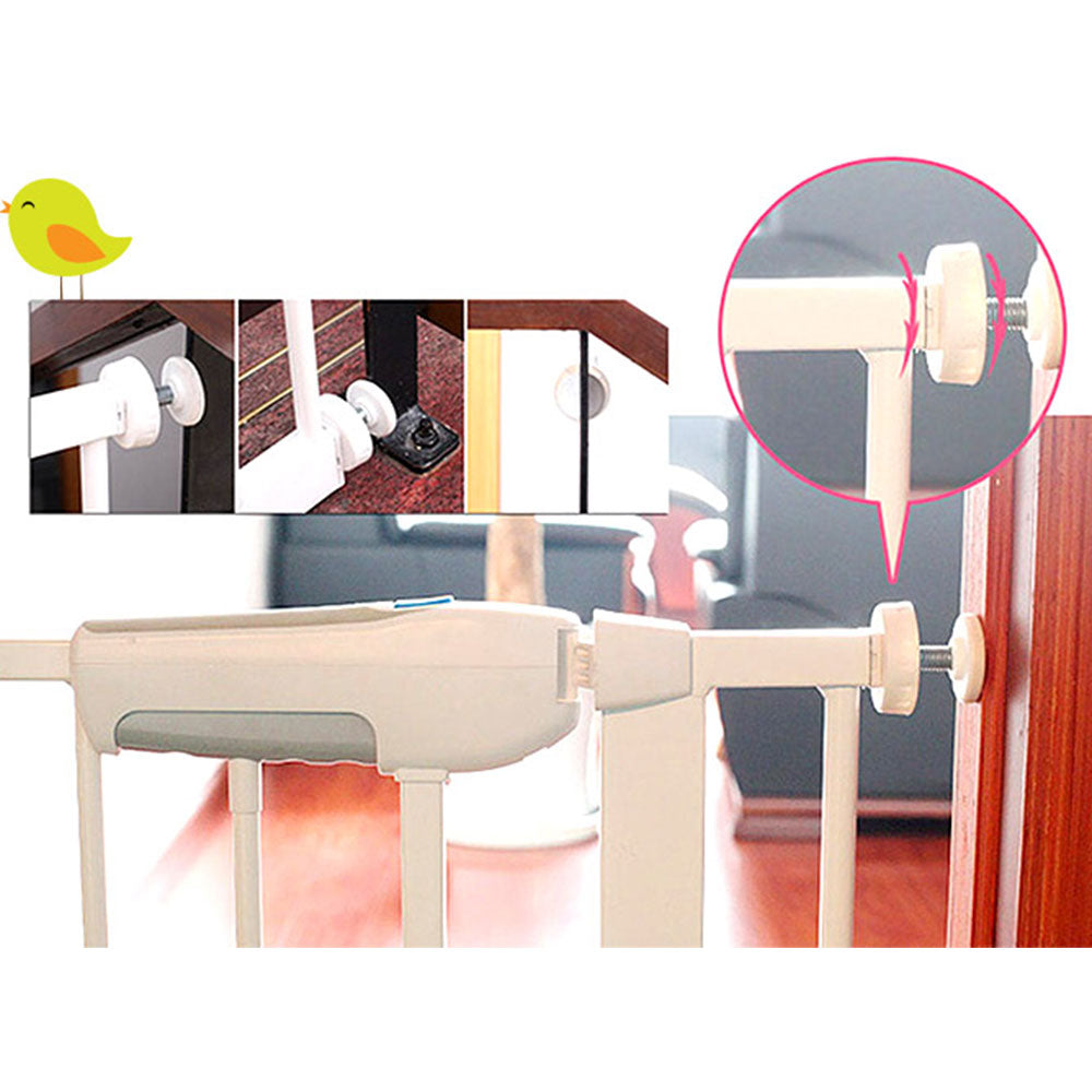 Auto Swing Baby & Pet Security Gate – Adjustable Door Gate