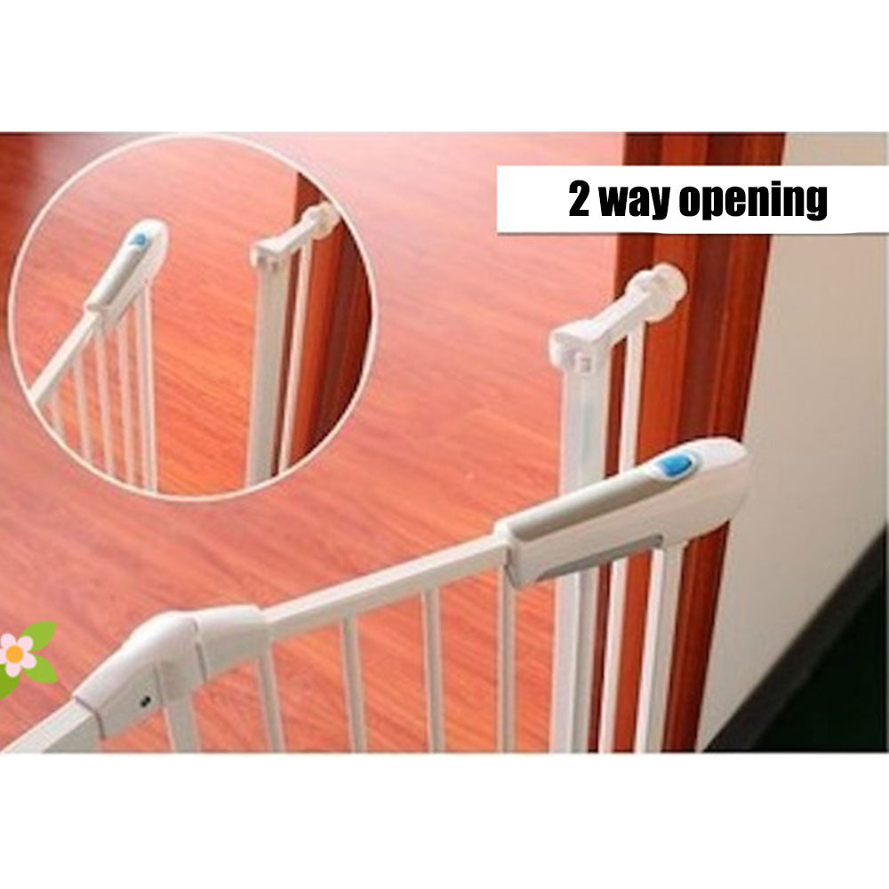 Auto Swing Baby & Pet Security Gate – Adjustable Door Gate
