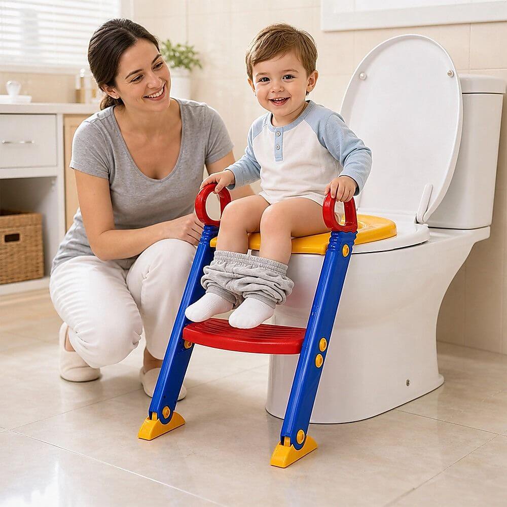 Kids Toilet Training Step Ladder – Non-Slip Potty Trainer – photo 2 of 5