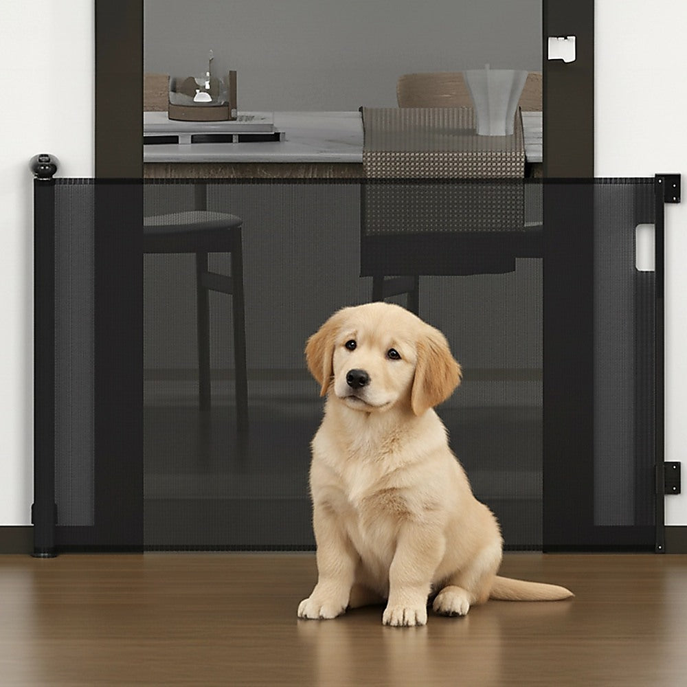 Retractable Baby & Pet Safety Fence – 3M Stair Gate Barrier – photo 2 of 5