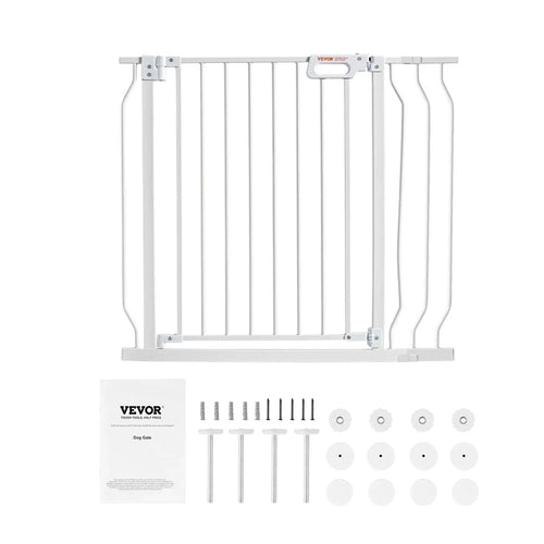 Baby & Pet Safety Gate – Extra Wide 749-990mm, White – photo 1 of 4