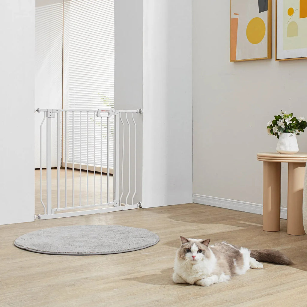 Baby & Pet Safety Gate – Extra Wide 749-990mm, White – photo 3 of 4