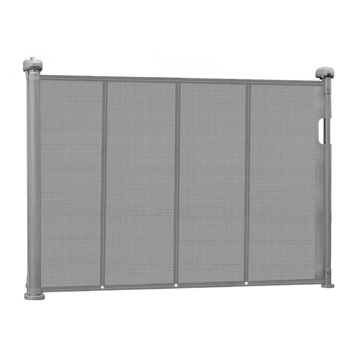 Retractable Baby Gate – Extends to 1400mm, Mesh, Gray – photo 2 of 5