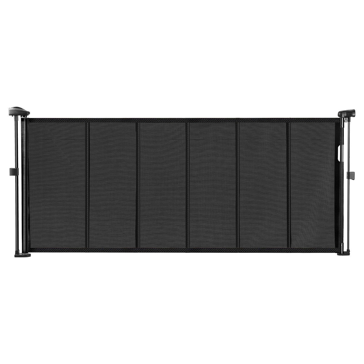 Retractable Mesh Baby Gate – Extends to 1800mm, Easy-Install, Black – photo 1 of 4