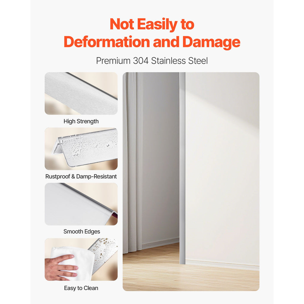 Stainless Steel Wall Corner Guards (10-Pack) – 90-Degree Edge Trim – photo 3 of 5