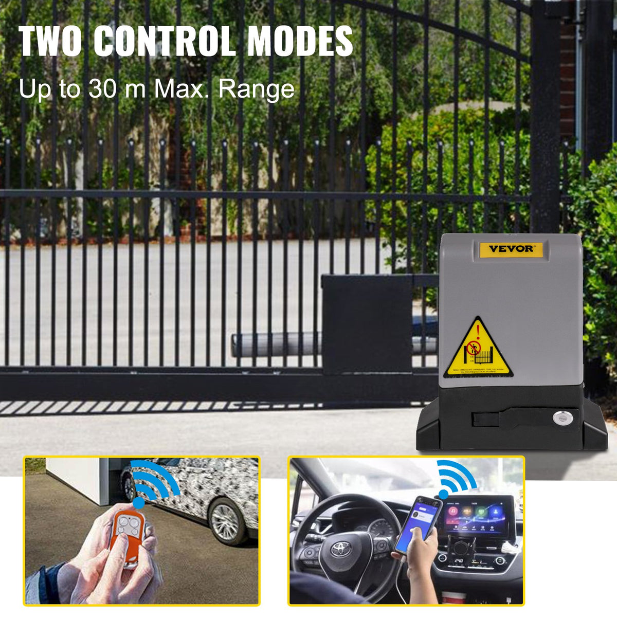Automatic Sliding Gate Opener – 1800kg, App & Remote Control – photo 3 of 5