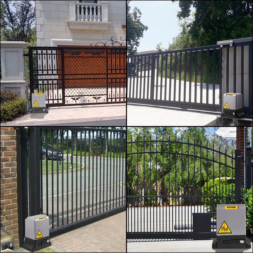 Automatic Sliding Gate Opener – 1800kg, App & Remote Control