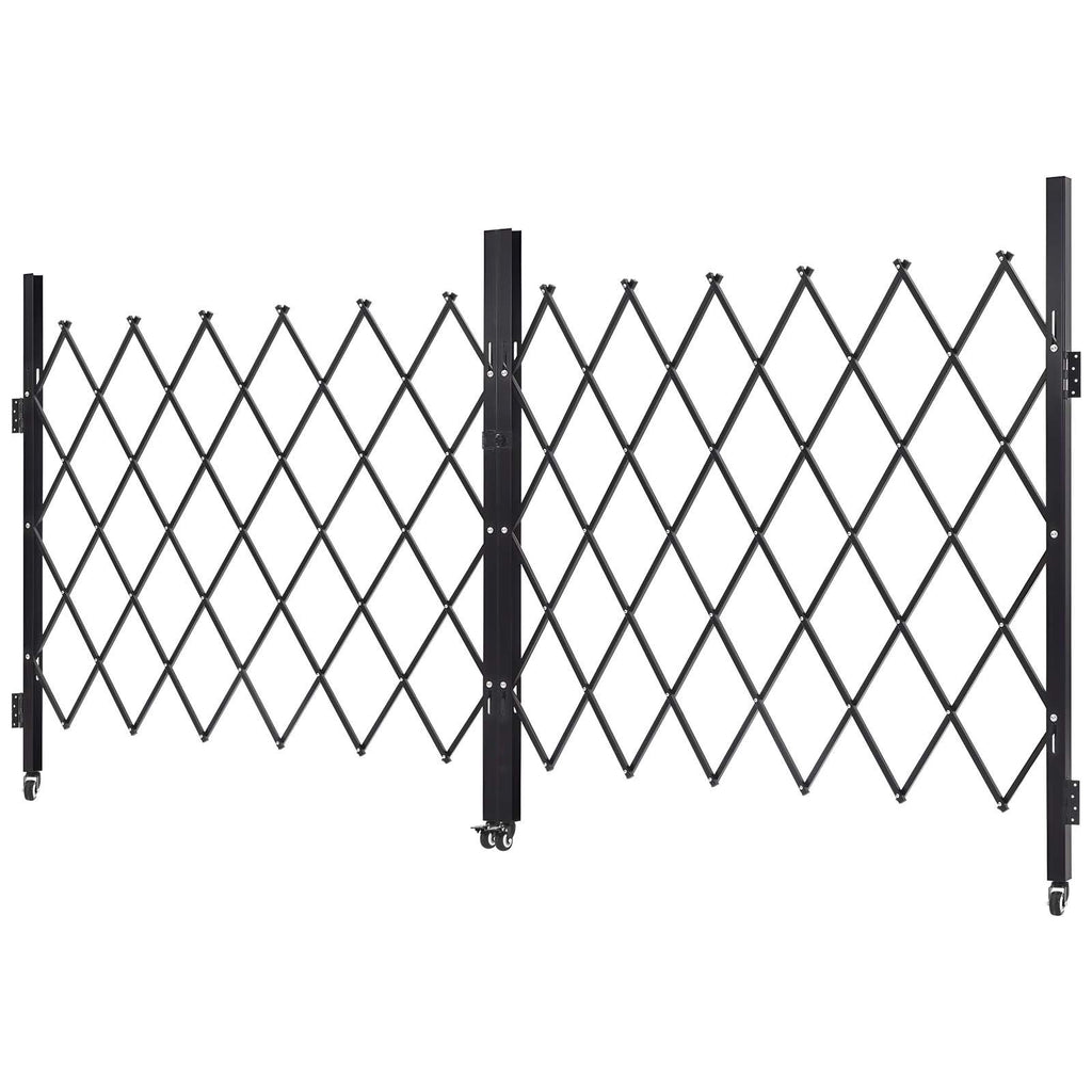 Double Folding Security Gate – Lockable Scissor Gate, 3200x1605mm