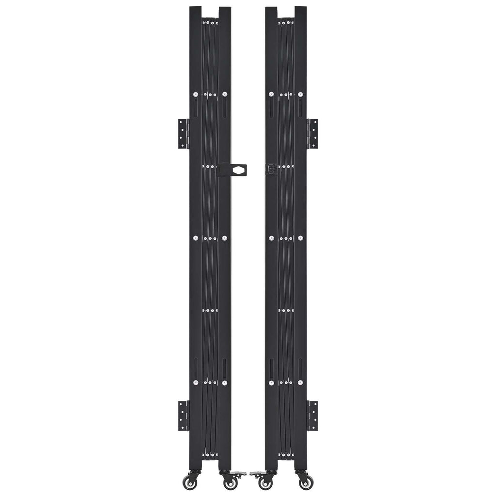 Double Folding Security Gate – Lockable Scissor Gate, 3200x1605mm