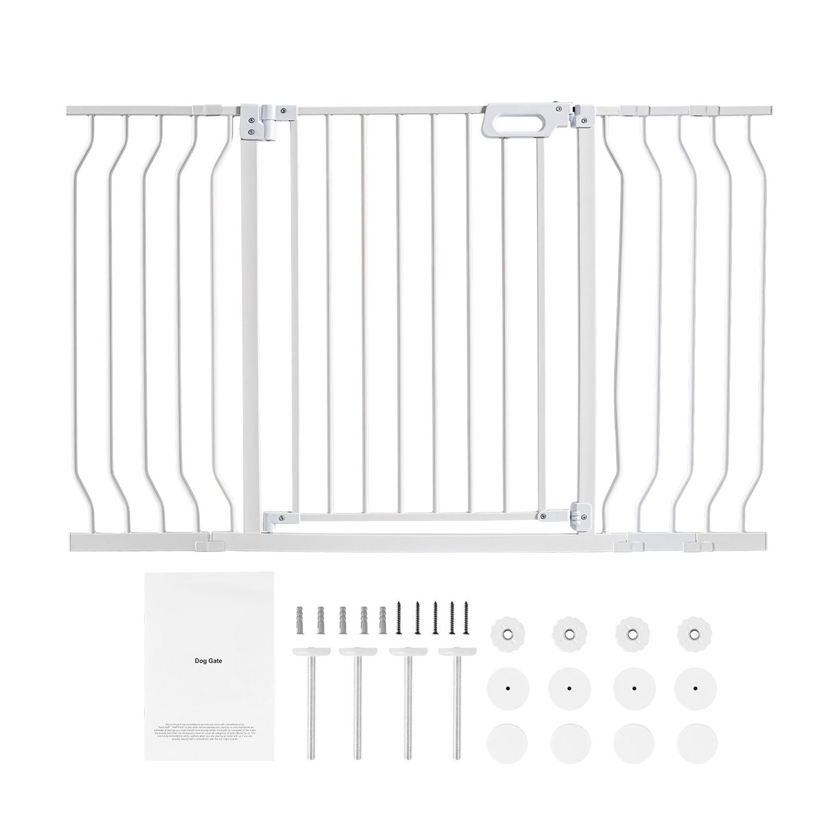 Auto-Close Baby & Pet Safety Gate – Extra Wide 749-1346mm, White – photo 1 of 5