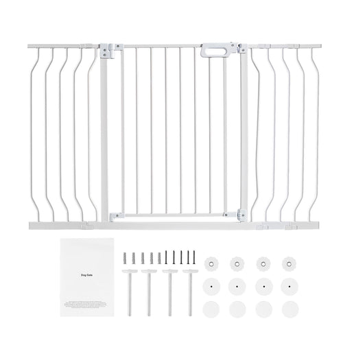 Auto-Close Baby & Pet Safety Gate – Extra Wide 749-1346mm, White – photo 1 of 5
