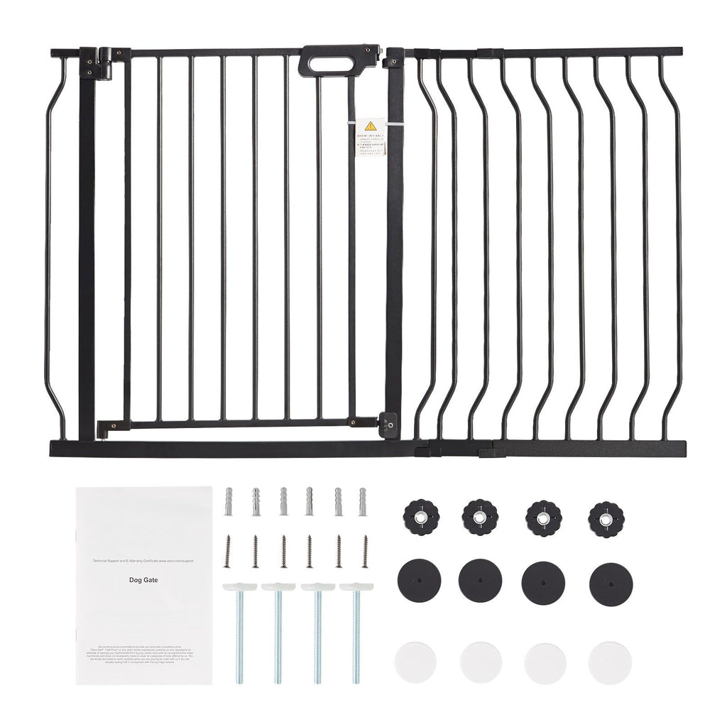Auto-Close Baby & Pet Safety Gate – Extra Wide 749-1229mm, Black – photo 1 of 5
