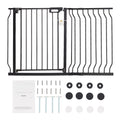 Auto-Close Baby & Pet Safety Gate – Extra Wide 749-1229mm, Black – photo 1 of 5